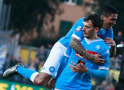Gabbiadini gol Frosinone-Napoli