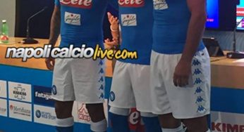 FOTO@NCLivecom – Il Napoli presenta la prima maglia