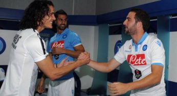 Cavani ancora su Higuain: “Certe cose non le farei”
