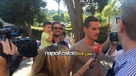 Arkadiusz Milik pronto alle visite mediche col Napoli @NCL