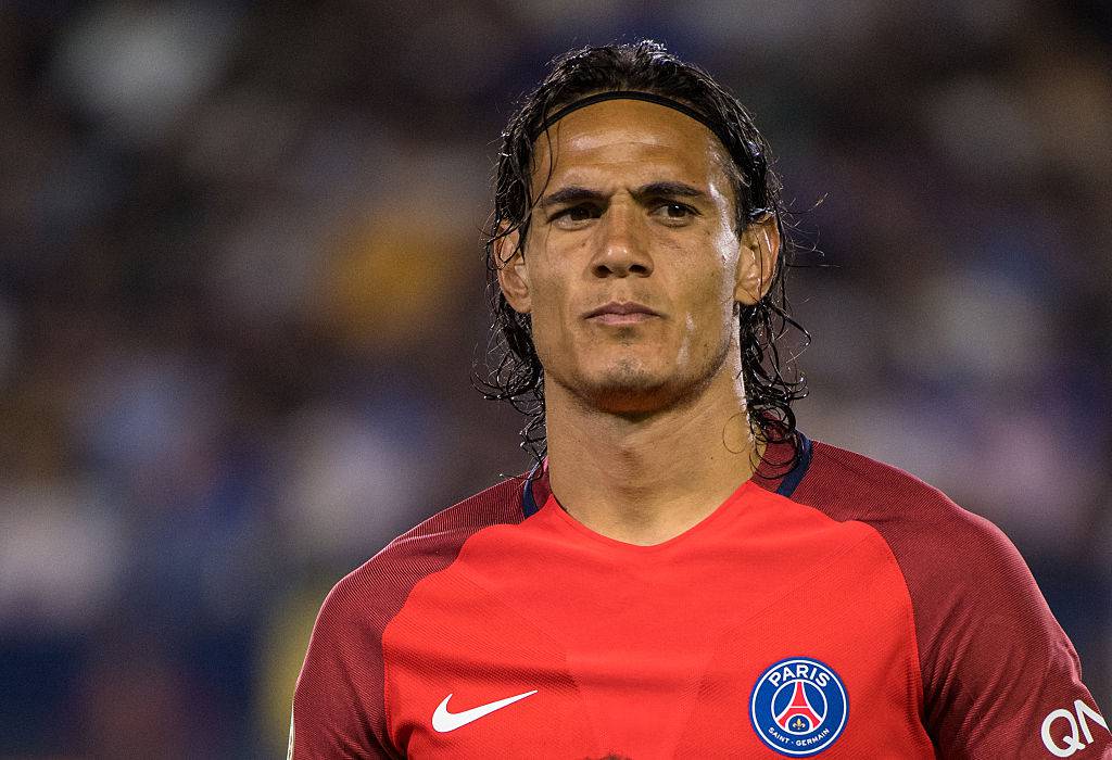 Edinson Cavani col PSG @Getty Images