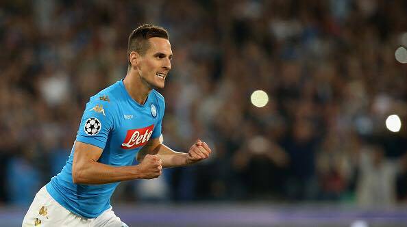 Milik attaccante Napoli