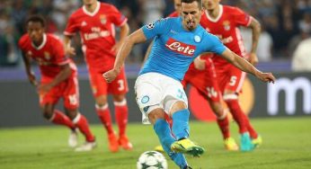 Milik, operazione prevista in mattinata a Villa Stuart