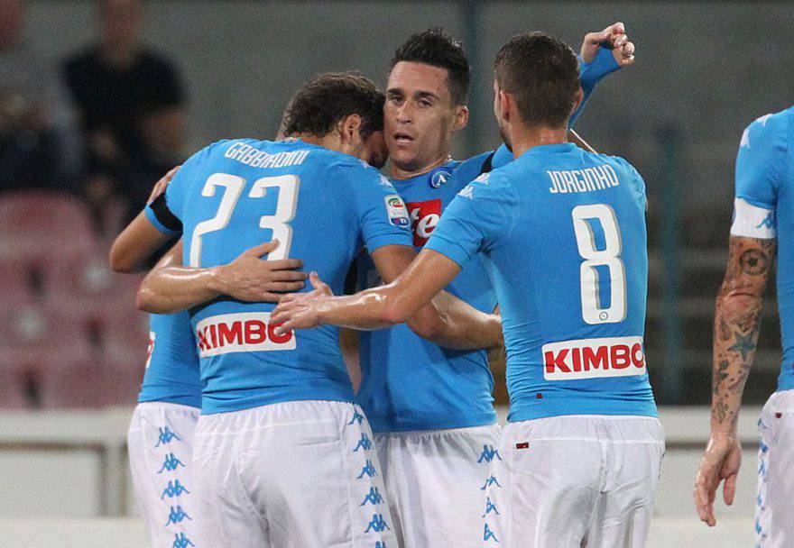 Josè Maria Callejon in azione col Napoli ©Getty Images