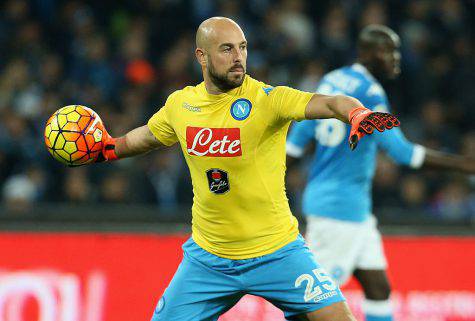 Pepe Reina portiere Napoli