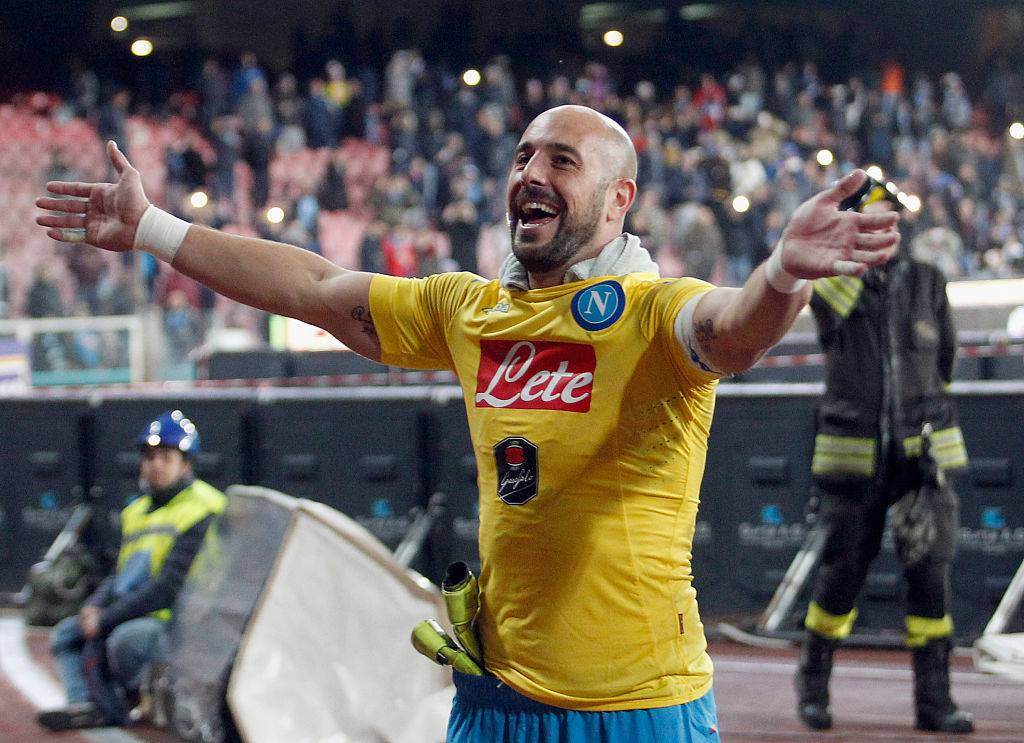 Pepe Reina portiere Napoli