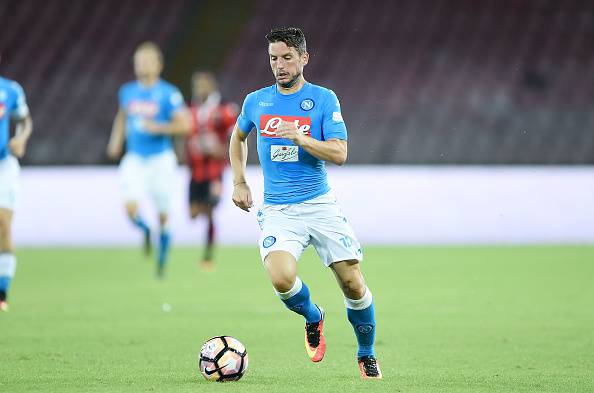 Dries Mertens attaccante Napoli