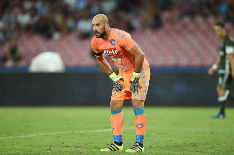 Pepe Reina portiere Napoli