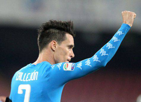 Josè Maria Callejon in azione col Napoli ©Getty Images