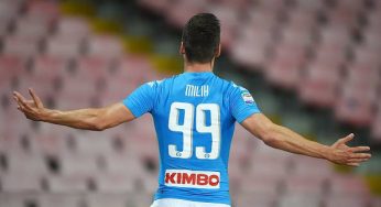 De Nicola: “Milik potrebbe tornare ad allenarsi già a gennaio”