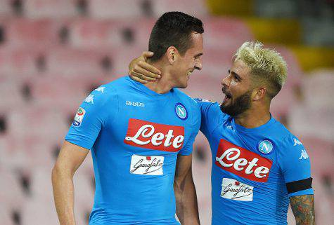 Milik Insigne © Getty Images