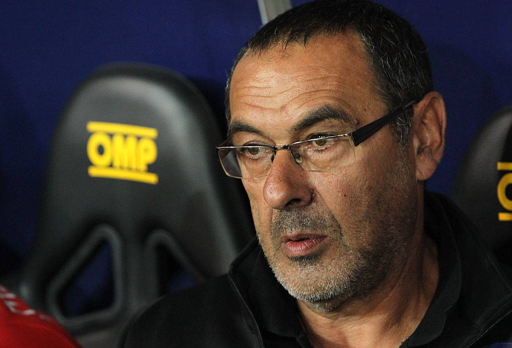 Maurizio Sarri in panchina ©Getty Images