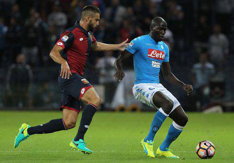 Kalidou Koulibaly in azione col Napoli ©Getty Images