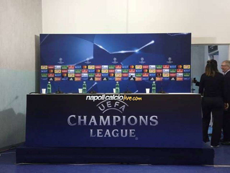 Conferenza stampa Champions League