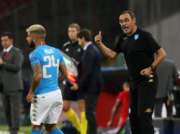 Napoli, Sarri striglia Insigne