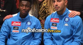 FOTO @NCLiveCOM – Diawara e Sepe al Kappa Store di Giugliano