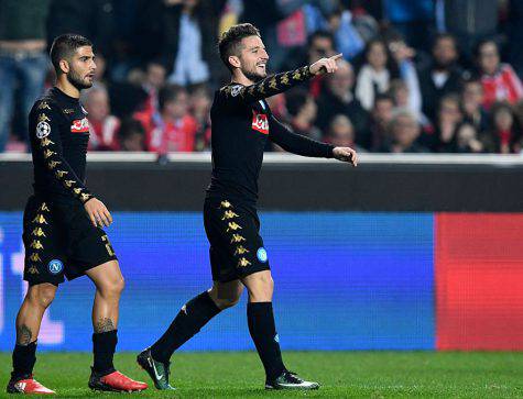 Mertens attaccante Napoli