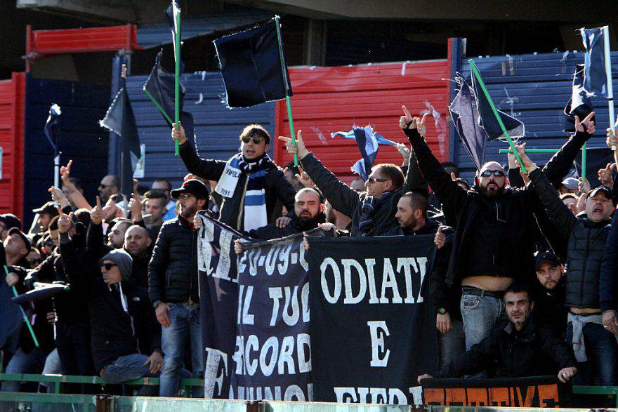 Tifosi Napoli in Cagliari-Napoli