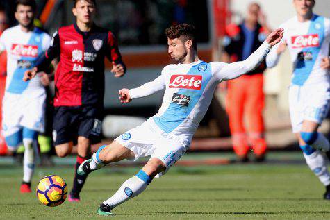 Mertens in Cagliari-Napoli