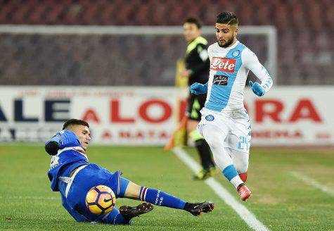 Insigne e Torreira ©Getty