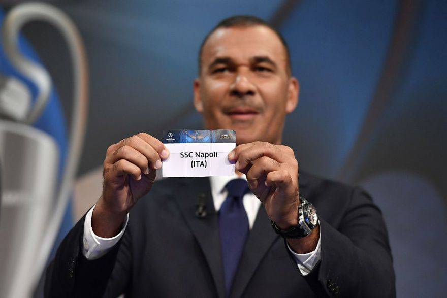 Ruud Gullit ©Getty ai sorteggi Champions ©Getty