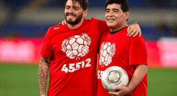 Maradona Jr: “Un sogno essere al Bernabeu con mio padre”
