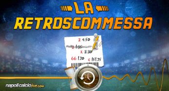 LA RETROSCOMMESSA – Sassuolo-Napoli, ecco quanto avreste vinto puntando “bene”