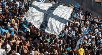 Tifosi del Napoli sfottono i bolognesi: “Siete ospiti”