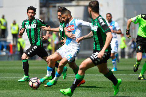 Insigne Sassuolo-Napoli