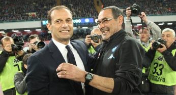 Napoli-Juventus, Sarri vs Allegri: la sfida nella sfida