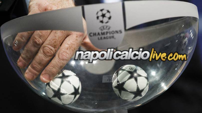 Sorteggio Champions League by Napolicalciolive.com