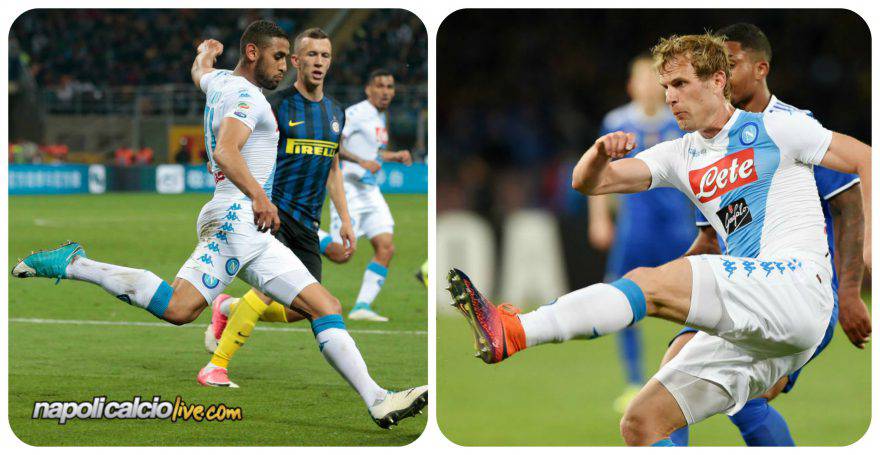 Ghoulam e Strinic terzini Napoli