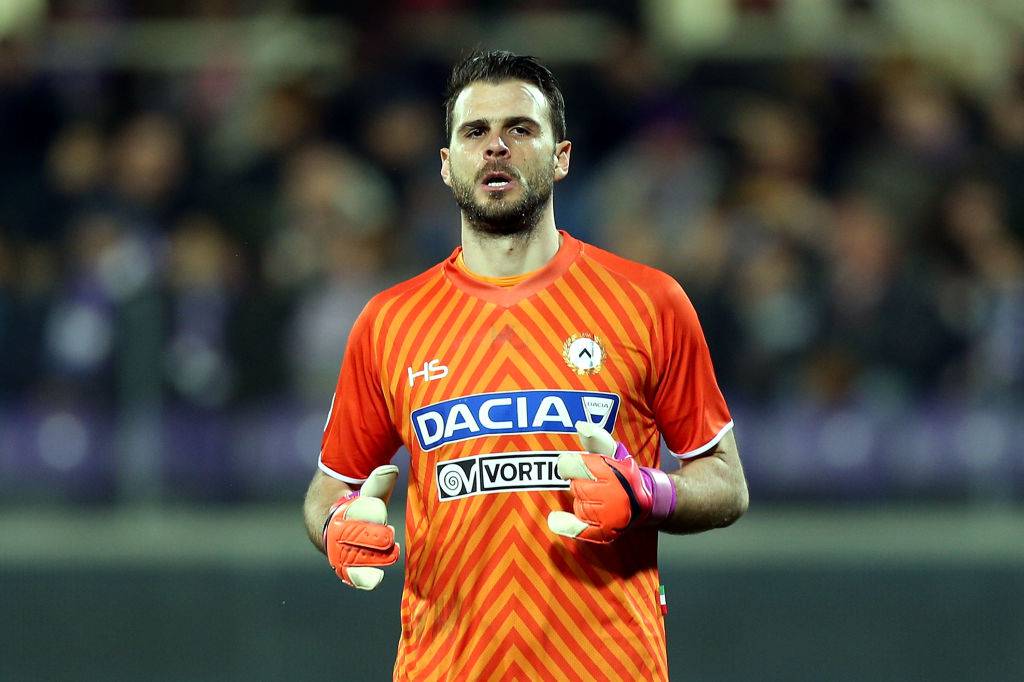 Karnezis portiere Udinese