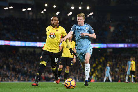 Juan Camilo Zuniga con la maglia del Watford © Getty Images