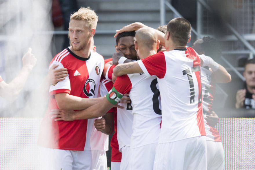 Esultanza dei giocatori del Feyenoord ©Getty