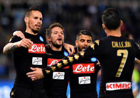 Hamsik, Callejon, Insigne e Mertens © Getty Images