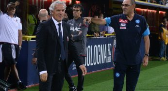 Donadoni: “C’è rammarico per la sconfitta. Napoli fra le squadre più forti del campionato”