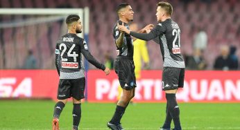 LA CLASSIFICA – Il Napoli allunga sulla Juventus, ma l’Inter resta a -2