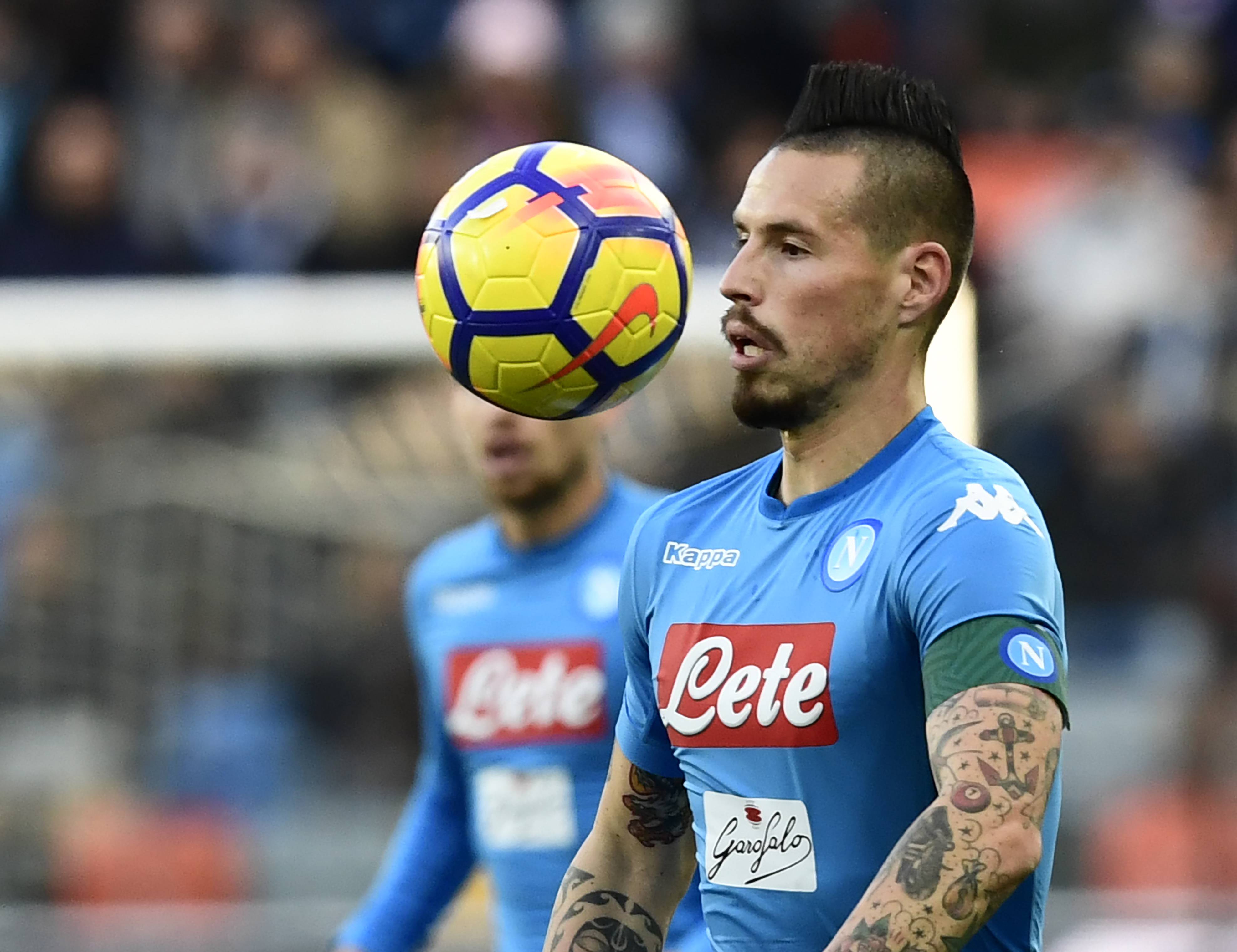 Centrocampista Napoli hamsik