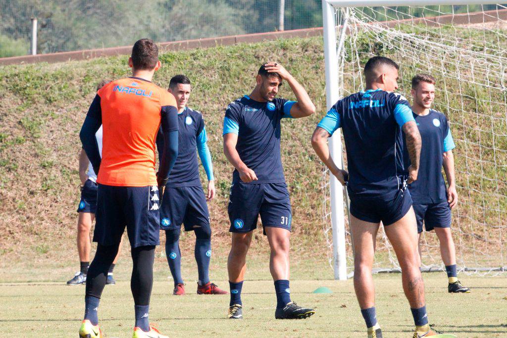 Allenamento del Napoli