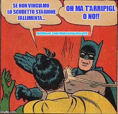 meme batman Napoli