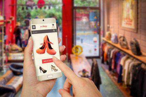 shopping online vendere Instagram social 