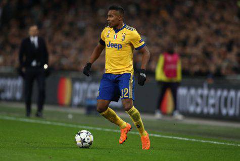 Alex Sandro infortunato, Juve