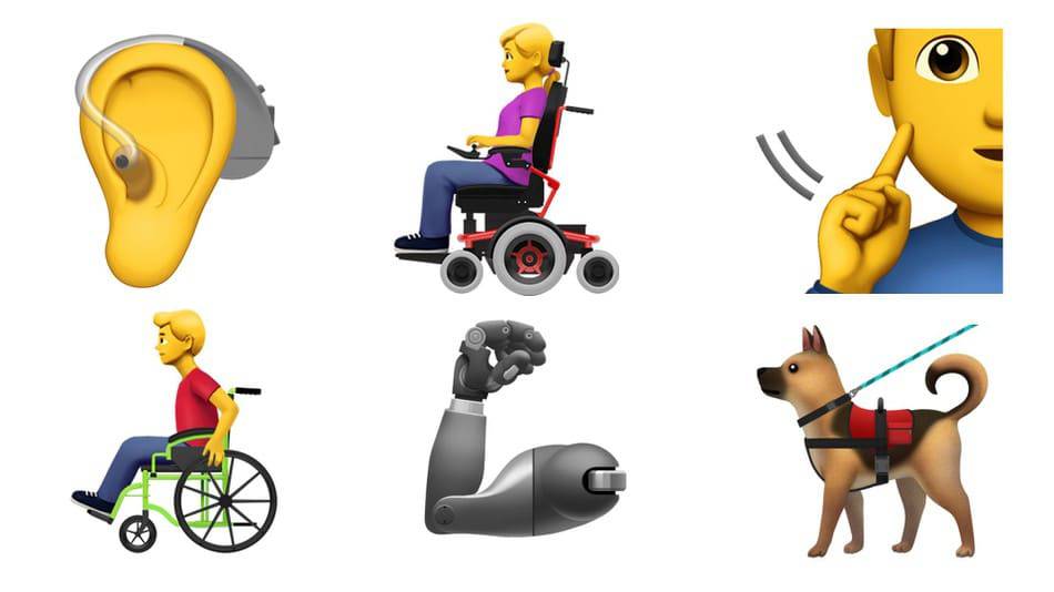Emoji disabili Apple