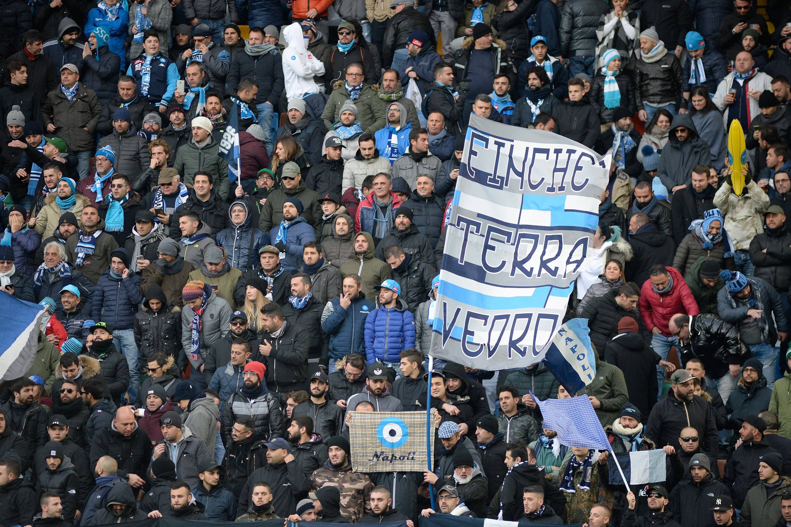 Napoli-Torino tifosi