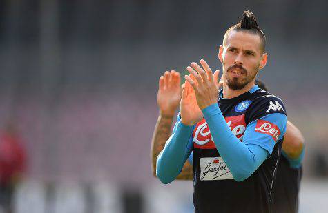 Infortunio Hamsik, arriva il comunicato del Napoli