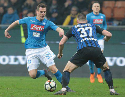 Milik, Inter-Napoli © Getty Images