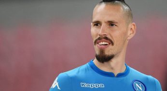 Sassuolo-Napoli, Hamsik recuperato: ma non sarà in campo