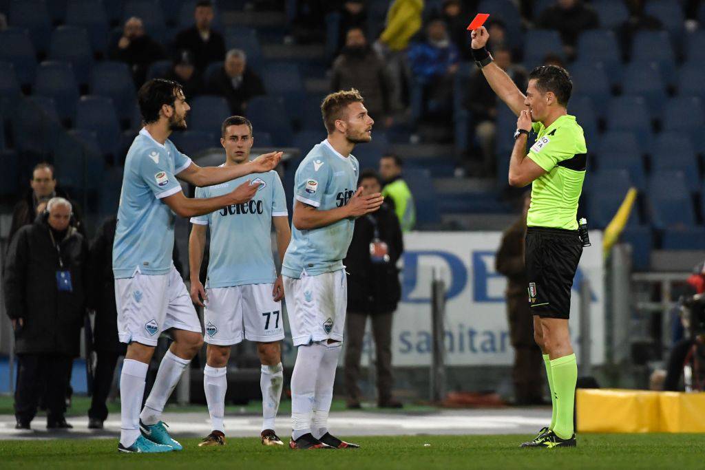 Lazio-Torino, Immobile espulso