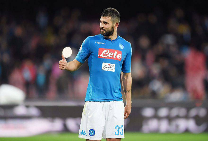 Napoli-Genoa, Albiol